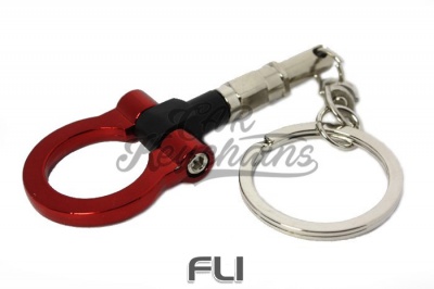 CK-BR200R Tow hook keychain (red)