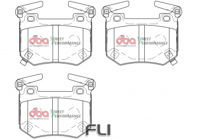 Brake Pads Street Performance | Rear Axle