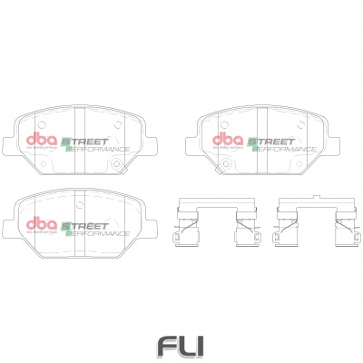 Brake Pads Street Performance | Front Axle
