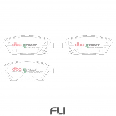 Brake Pads Street Performance | Rear Axle
