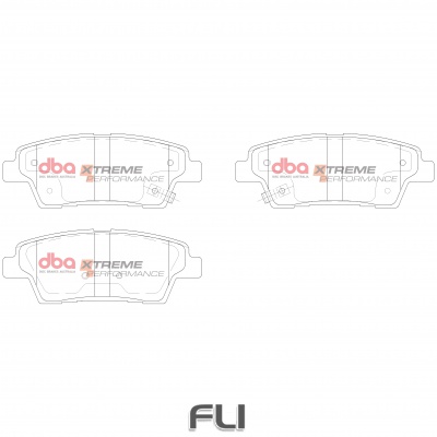 Brake Pads Xtreme Performance | Rear Axle