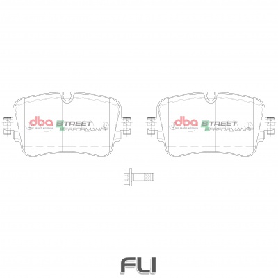 Brake Pads Street Performance | Rear Axle