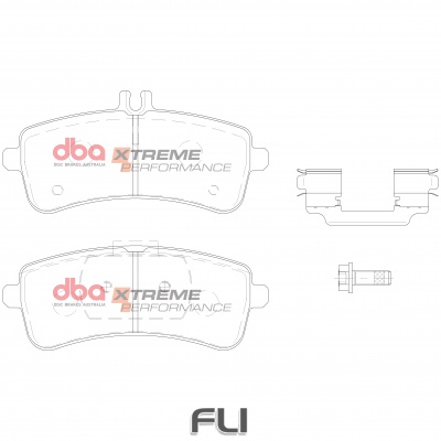Brake Pads Xtreme Performance | Rear Axle