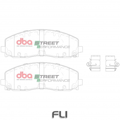 Brake Pads Street Performance | Front Axle