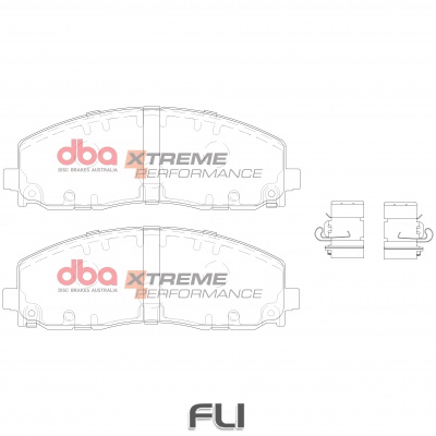 Brake Pads Xtreme Performance | Front Axle