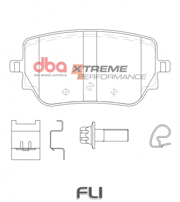 Brake Pads Xtreme Performance ECE R90 certified | Rear Axle