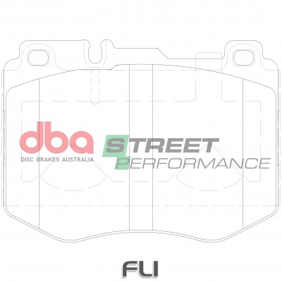 Brake Pads Street Performance | Front Axle