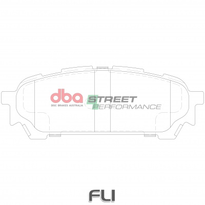 Brake Pads Street Performance | Rear Axle