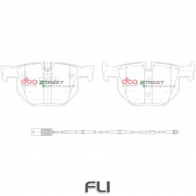 Brake Pads Street Performance | Rear Axle