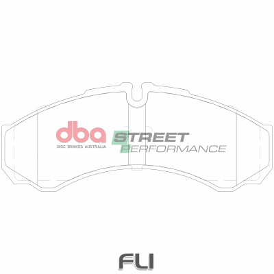 Brake Pads Street Performance | Front Axle