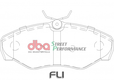 Brake Pads Street Performance | Front Axle