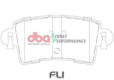 Brake Pads Street Performance | Rear Axle