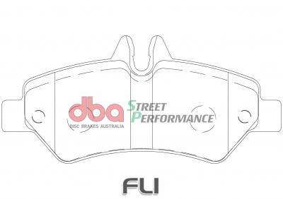 Brake Pads Street Performance | Rear Axle