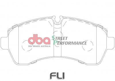Brake Pads Street Performance | Front Axle