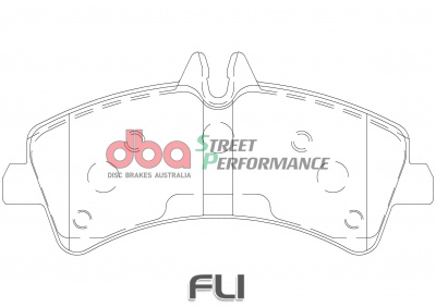 Brake Pads Street Performance | Rear Axle