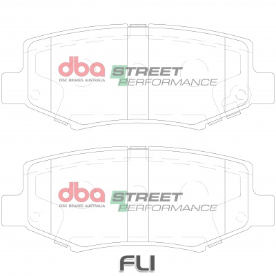 Brake Pads Street Performance | Rear Axle