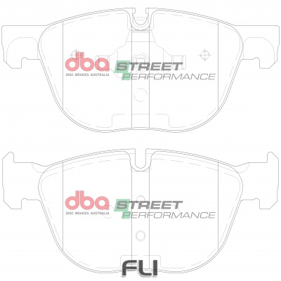 Brake Pads Street Performance | Front Axle