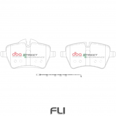 Brake Pads Street Performance | Front Axle