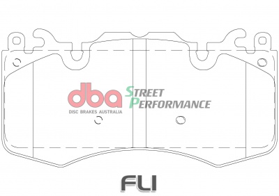 Brake Pads Street Performance | Front Axle