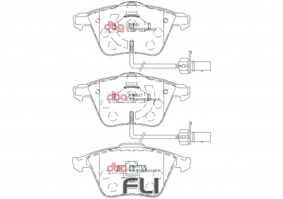 Brake Pads Street Performance | Front Axle