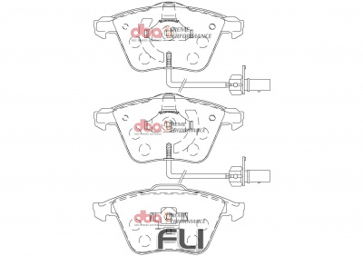 Brake Pads Xtreme Performance | Front Axle