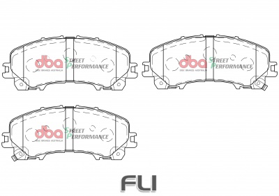 Brake Pads Street Performance | Front Axle
