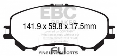 Brake Pads Xtreme Performance | Front Axle