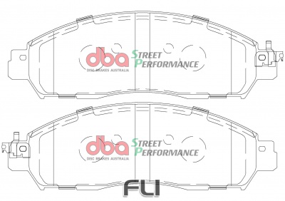 Brake Pads Street Performance | Front Axle