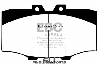Brake Pads Xtreme Performance | Front Axle