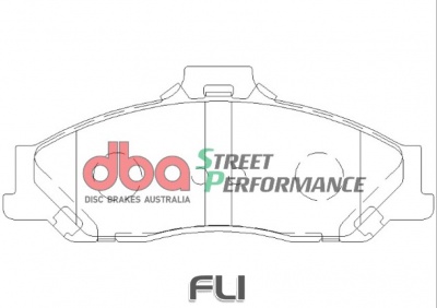 Brake Pads Street Performance | Front Axle