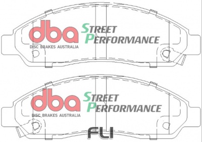 Brake Pads Street Performance | Front Axle