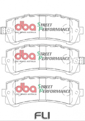 Brake Pads Street Performance | Rear Axle