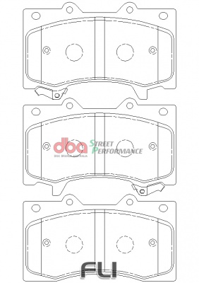 Brake Pads Xtreme Performance | Front Axle
