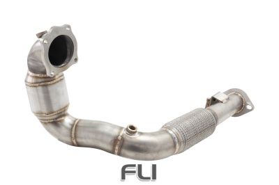 E2HYG4KITB 2.5 inch Downpipe with High-Flow Catalytic Converter