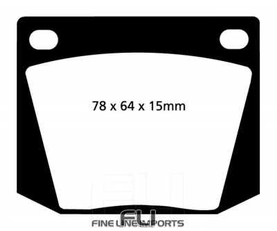 EBC Bluestuff Racing Remblokken DP5169