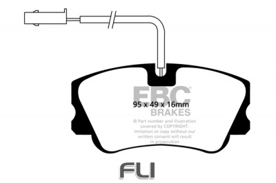 EBC DP1011 standaard Remblokken