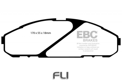 EBC DP1020 standaard Remblokken
