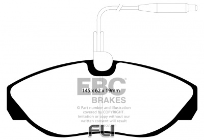 EBC DP1024 standaard Remblokken