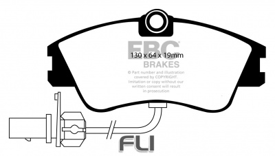 EBC DP1030_2 standaard Remblokken