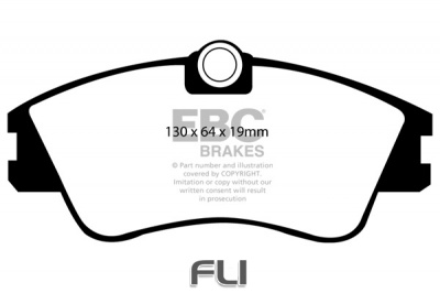 EBC DP1030 standaard Remblokken