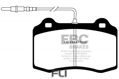 EBC DP1031_2 standaard Remblokken