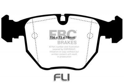 EBC DP1036 standaard Remblokken