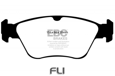 EBC DP1055 standaard Remblokken