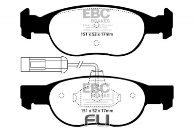 EBC DP1059_2 standaard Remblokken
