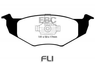 EBC DP1064 standaard Remblokken