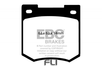 EBC DP106 standaard Remblokken