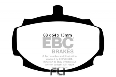 EBC DP107 standaard Remblokken