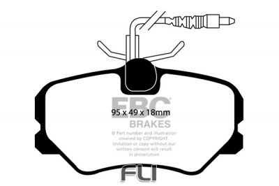 EBC DP1080 standaard Remblokken