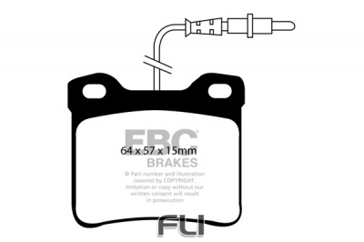 EBC DP1090 standaard Remblokken
