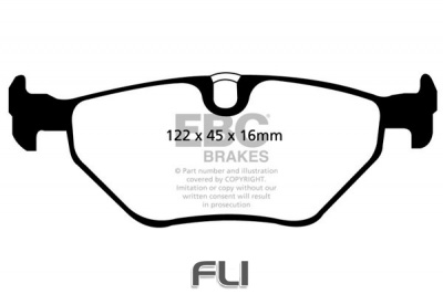 EBC DP1091 standaard Remblokken